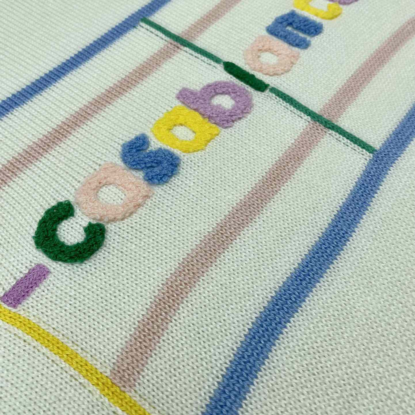 Casablanca Court Logo-Intarsia Knitted Jumper   D0062 - DopestKickz