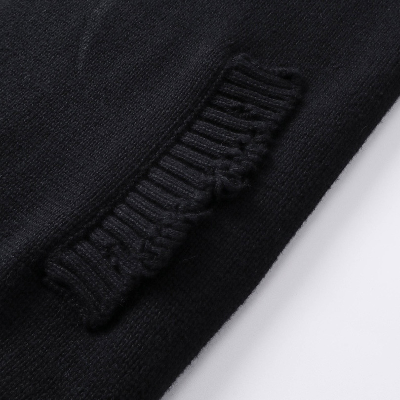 Balenciaga Y2K Zip-Up Cardigan In Black  - DopestKickz