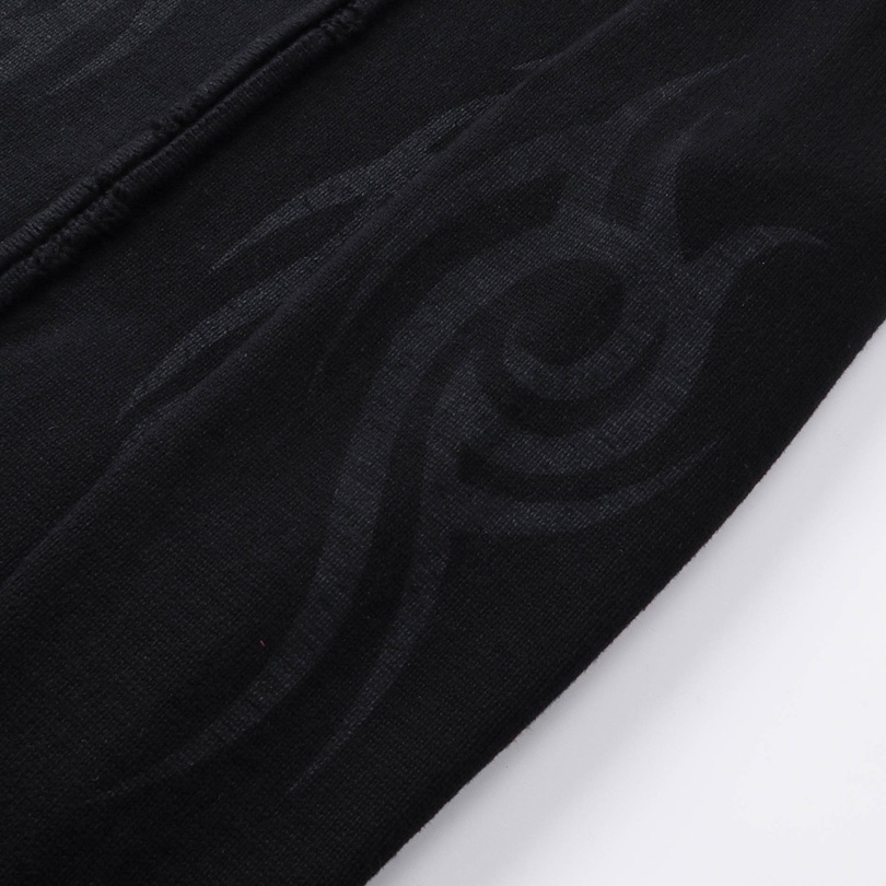 Balenciaga Y2K Zip-Up Cardigan In Black  - DopestKickz