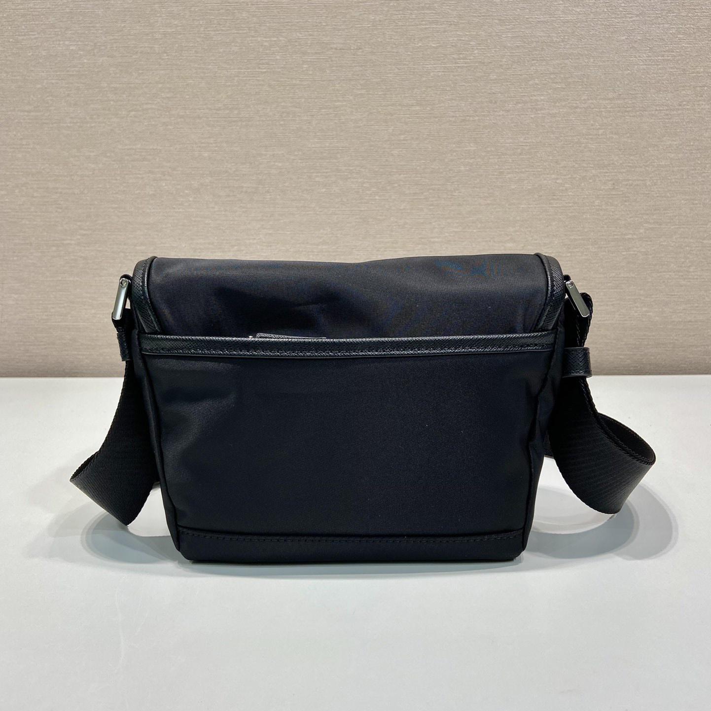 Prada Re-Nylon and Saffiano Leather Shoulder Bag - DopestKickz
