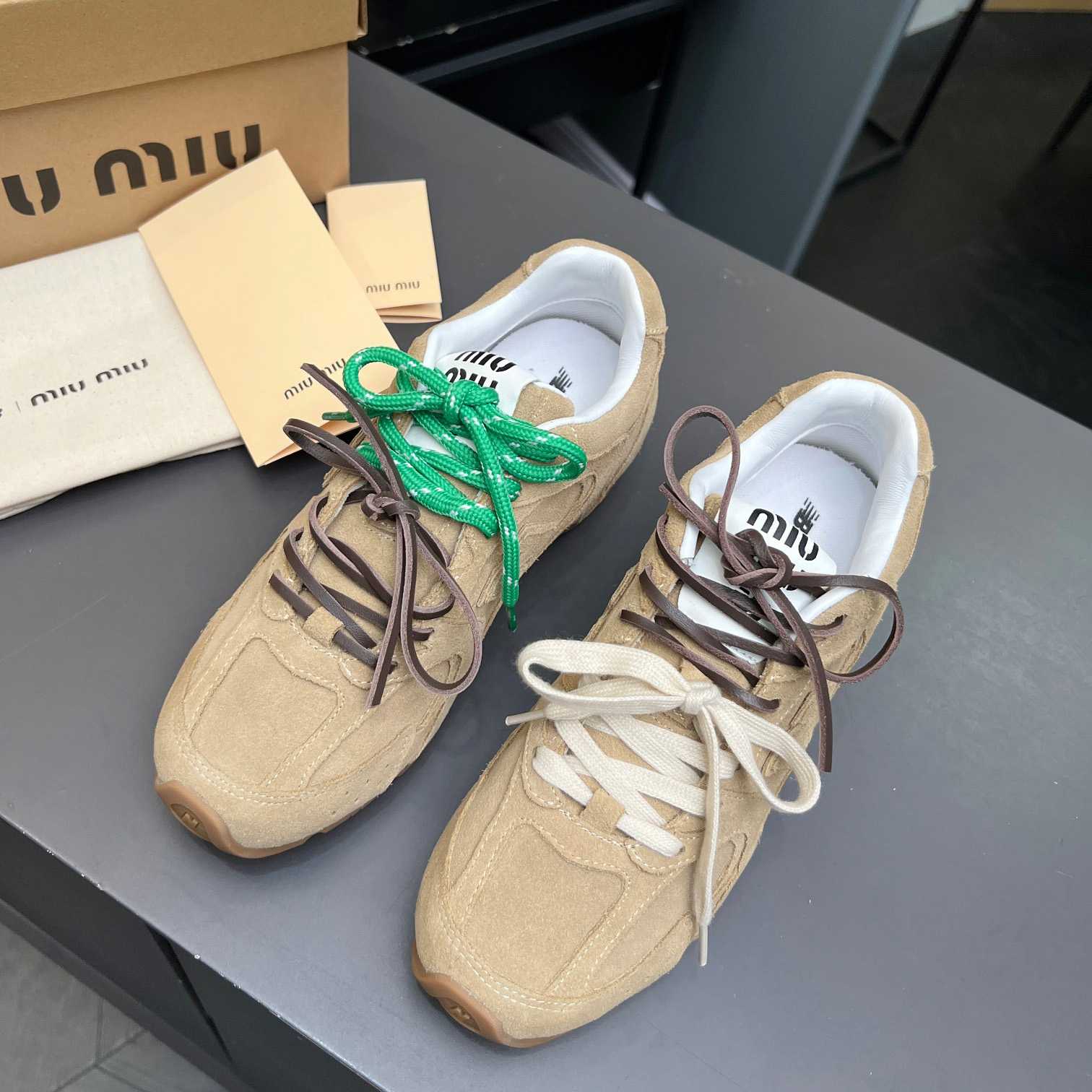 Miu Miu x New Balance 530 Sneakers - DopestKickz