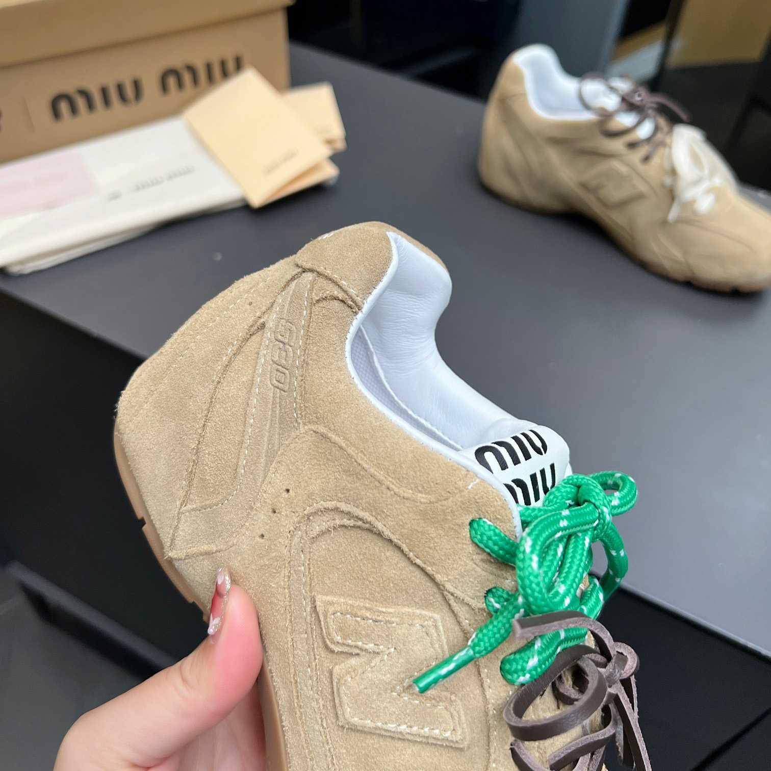 Miu Miu x New Balance 530 Sneakers - DopestKickz