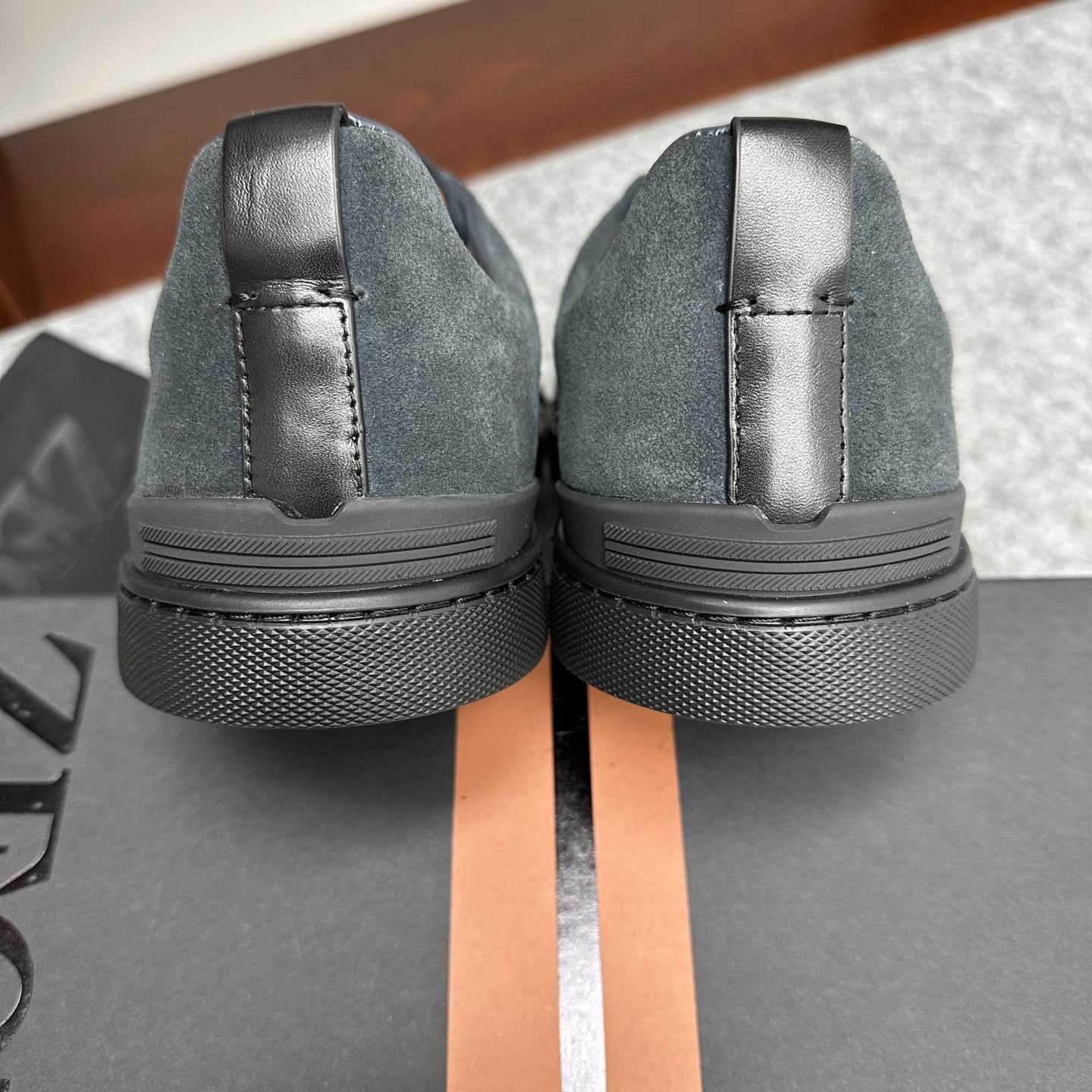 Zegna Suede Triple Stitch™ Sneakers - DopestKickz