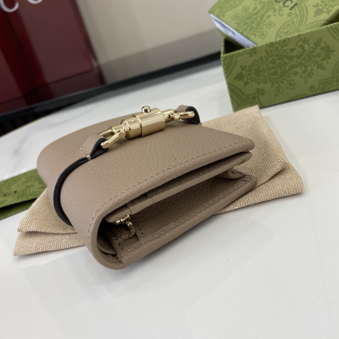 Gucci Jackie 1961 Card Case Wallet - DopestKickz