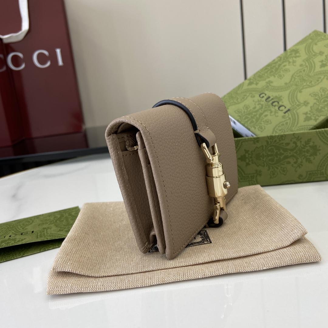 Gucci Jackie 1961 Card Case Wallet - DopestKickz