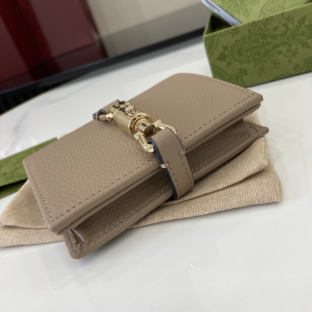 Gucci Jackie 1961 Card Case Wallet - DopestKickz