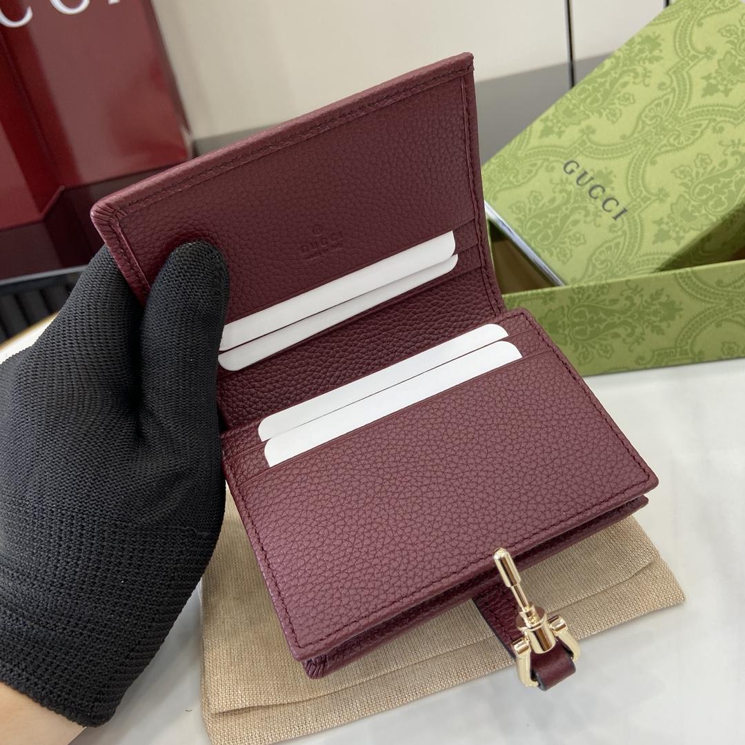 Gucci Jackie 1961 Card Case Wallet - DopestKickz