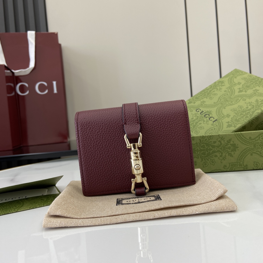 Gucci Jackie 1961 Card Case Wallet - DopestKickz