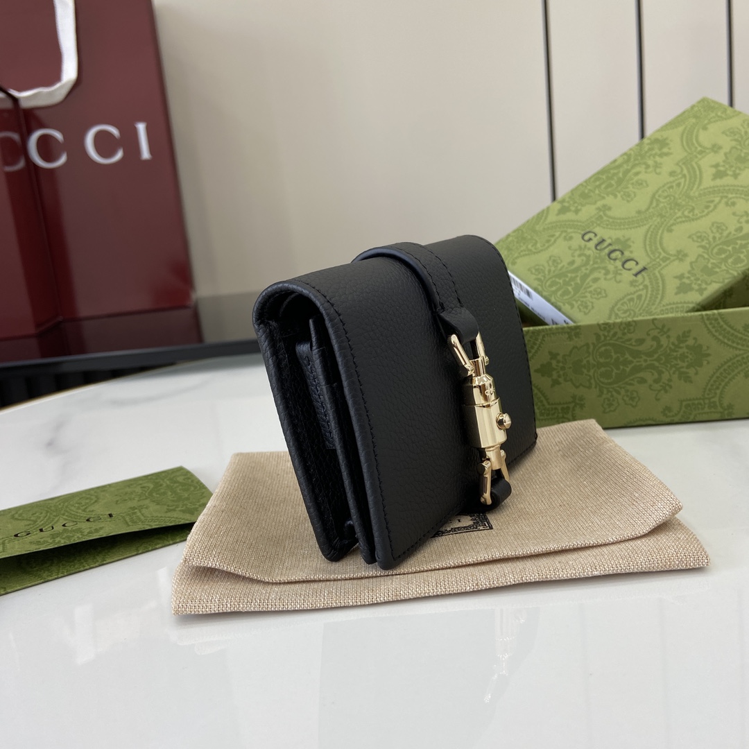 Gucci Jackie 1961 Card Case Wallet - DopestKickz