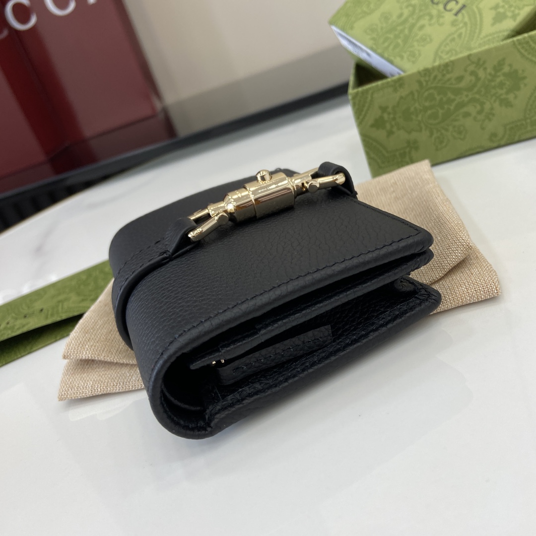 Gucci Jackie 1961 Card Case Wallet - DopestKickz