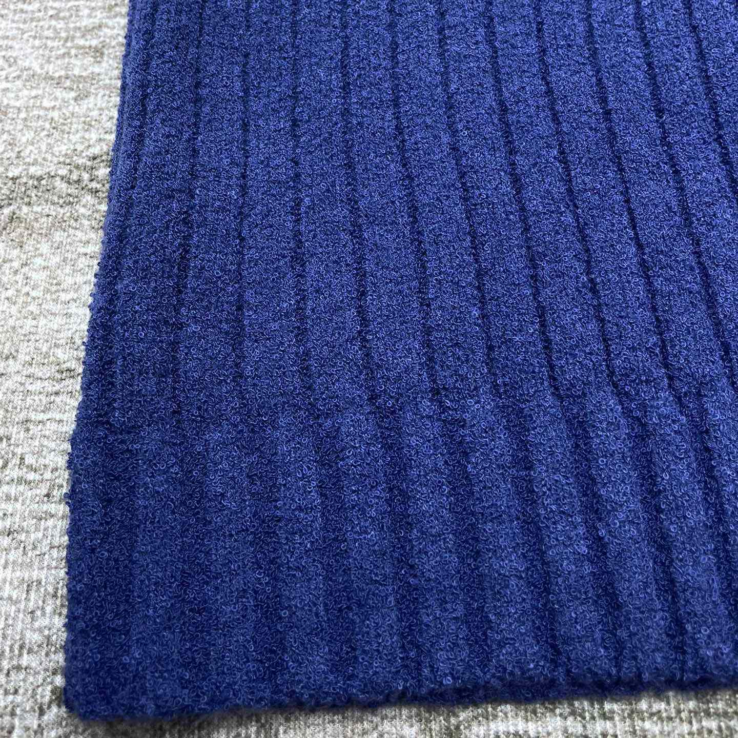 Casablanca  Ribbed Bouclé Cotton-Blend Polo Shirt   D0066 - DopestKickz