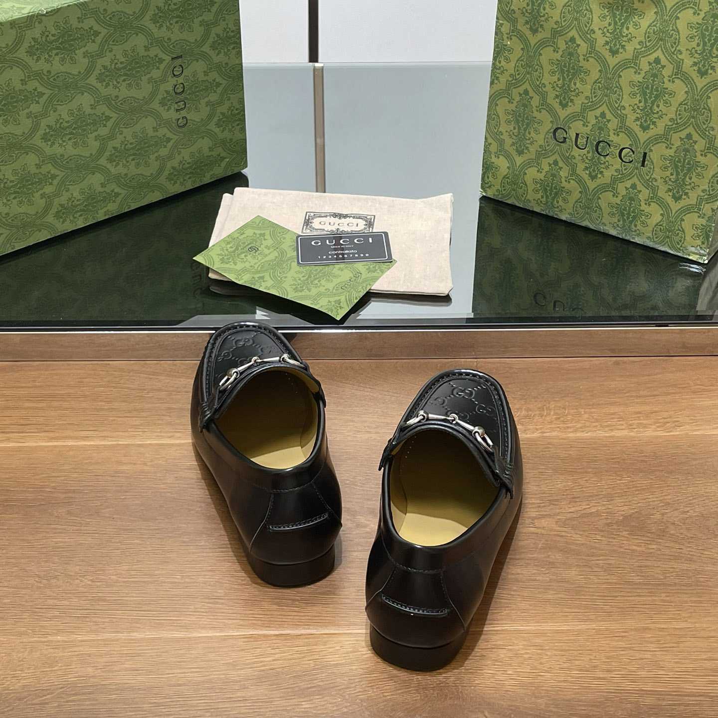 Gucci Men's Loafer With Horsebit - DopestKickz