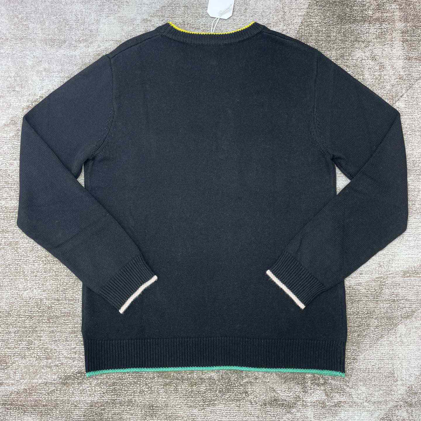 Casablanca Court Logo-Intarsia Knitted Jumper   D0063 - DopestKickz