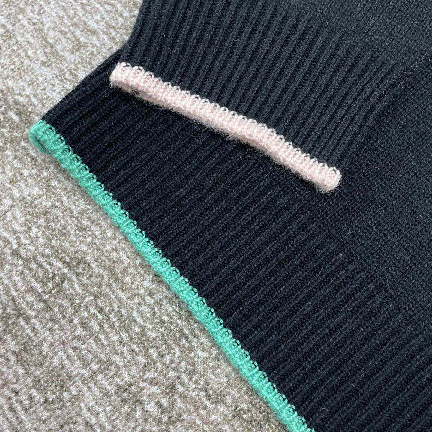 Casablanca Court Logo-Intarsia Knitted Jumper   D0063 - DopestKickz