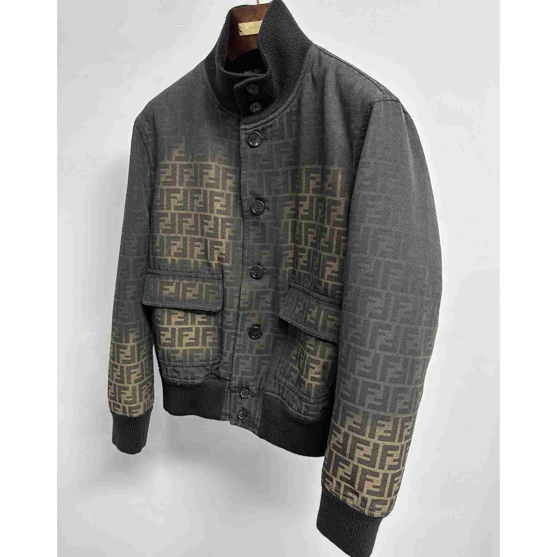 Fendi Canvas FF Eclissi Jacket - DopestKickz