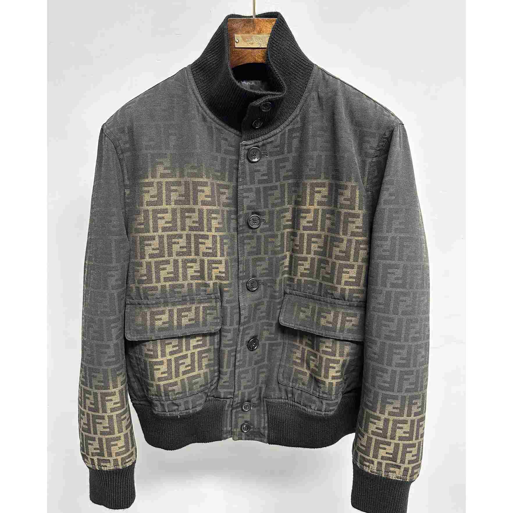Fendi Canvas FF Eclissi Jacket - DopestKickz