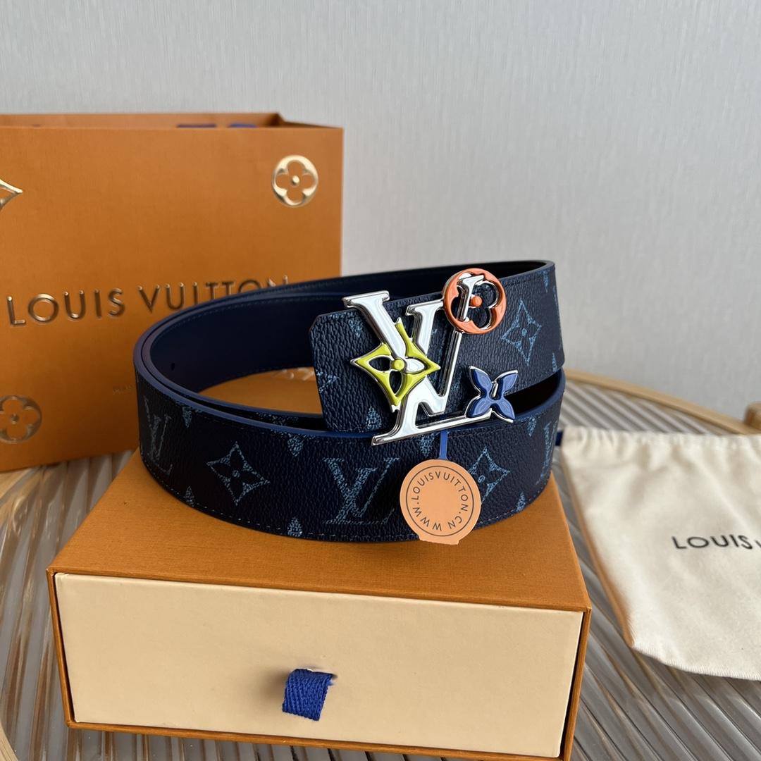 Louis Vuitton LV Initiales 40mm Reversible Belt - DopestKickz