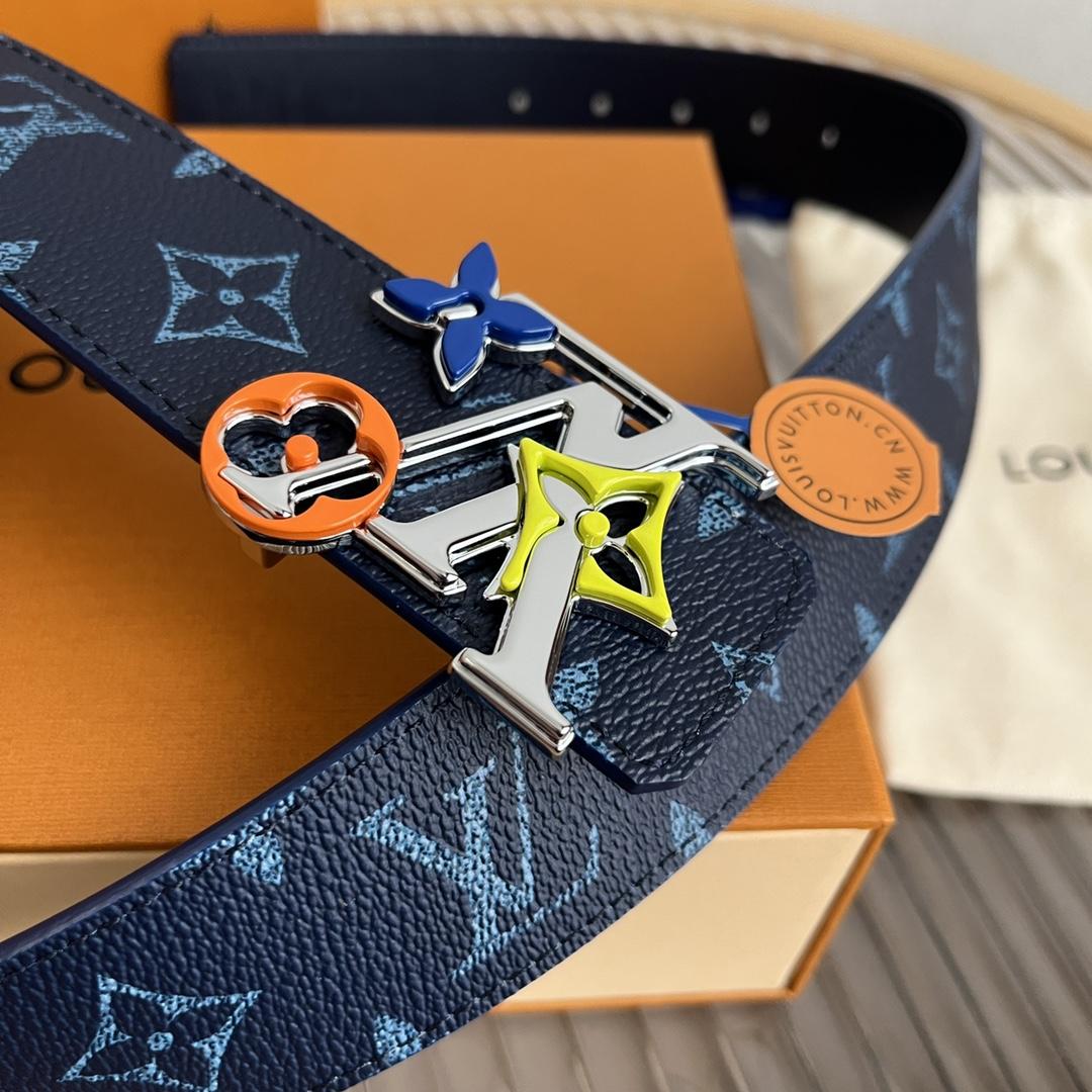 Louis Vuitton LV Initiales 40mm Reversible Belt - DopestKickz