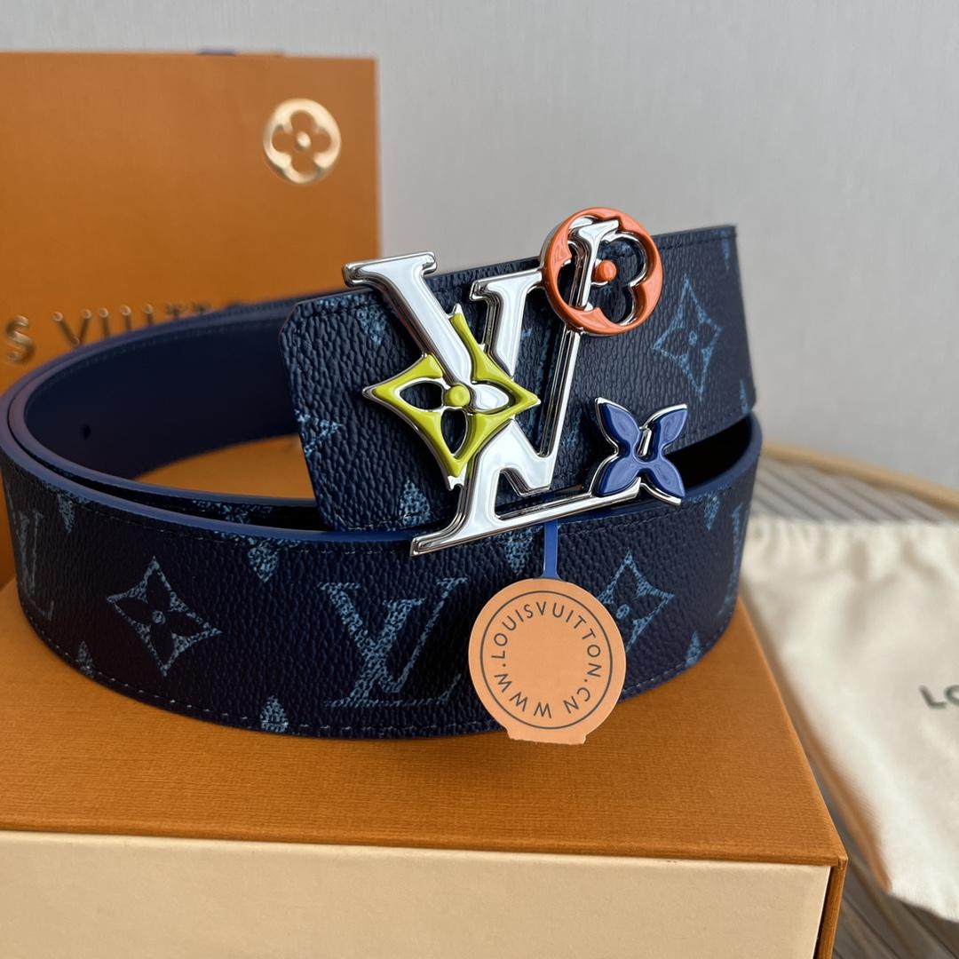 Louis Vuitton LV Initiales 40mm Reversible Belt - DopestKickz