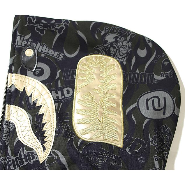 Bape x x NBHD Full Zip Hoodie - DopestKickz