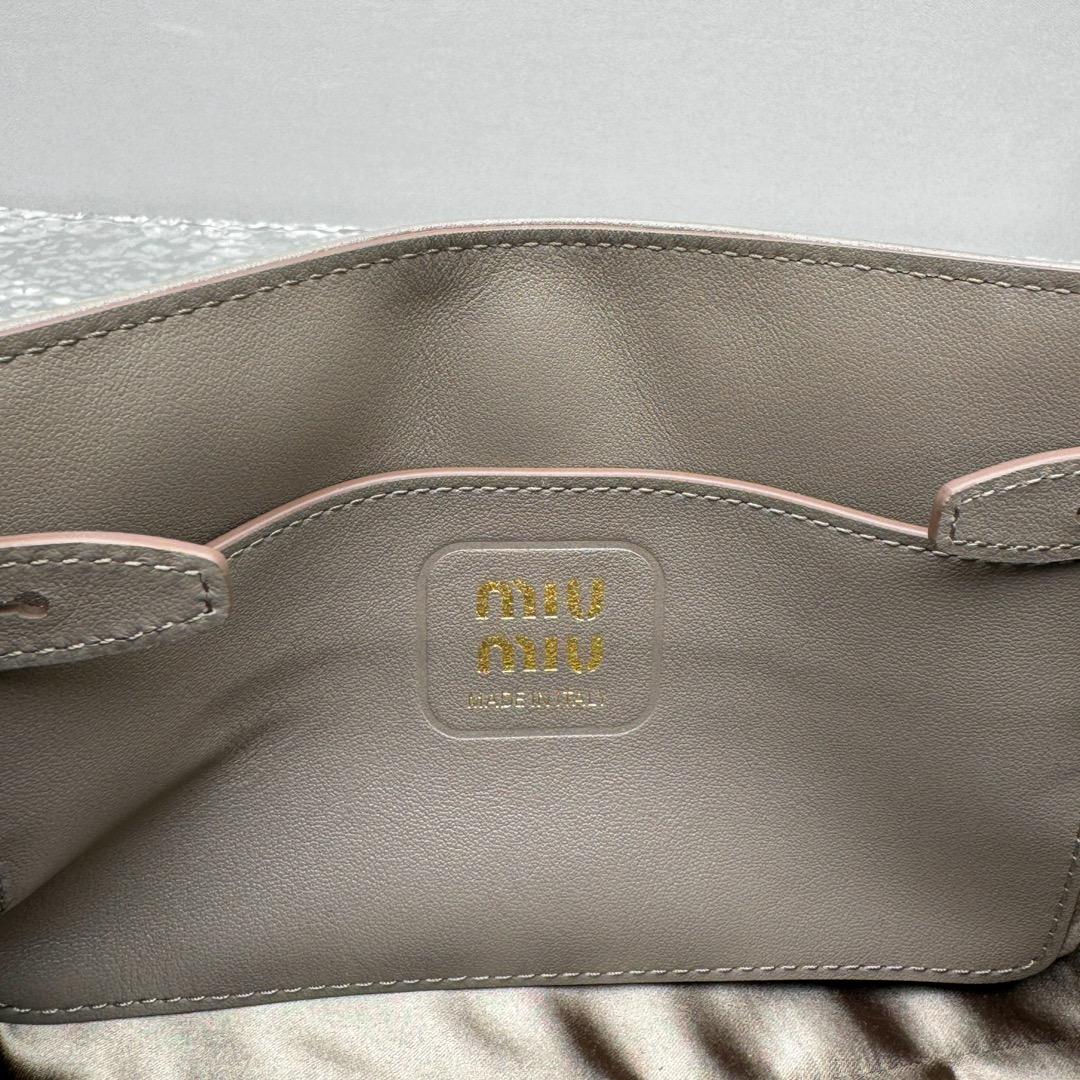 Miu Miu Leather Shoulder Bag - DopestKickz