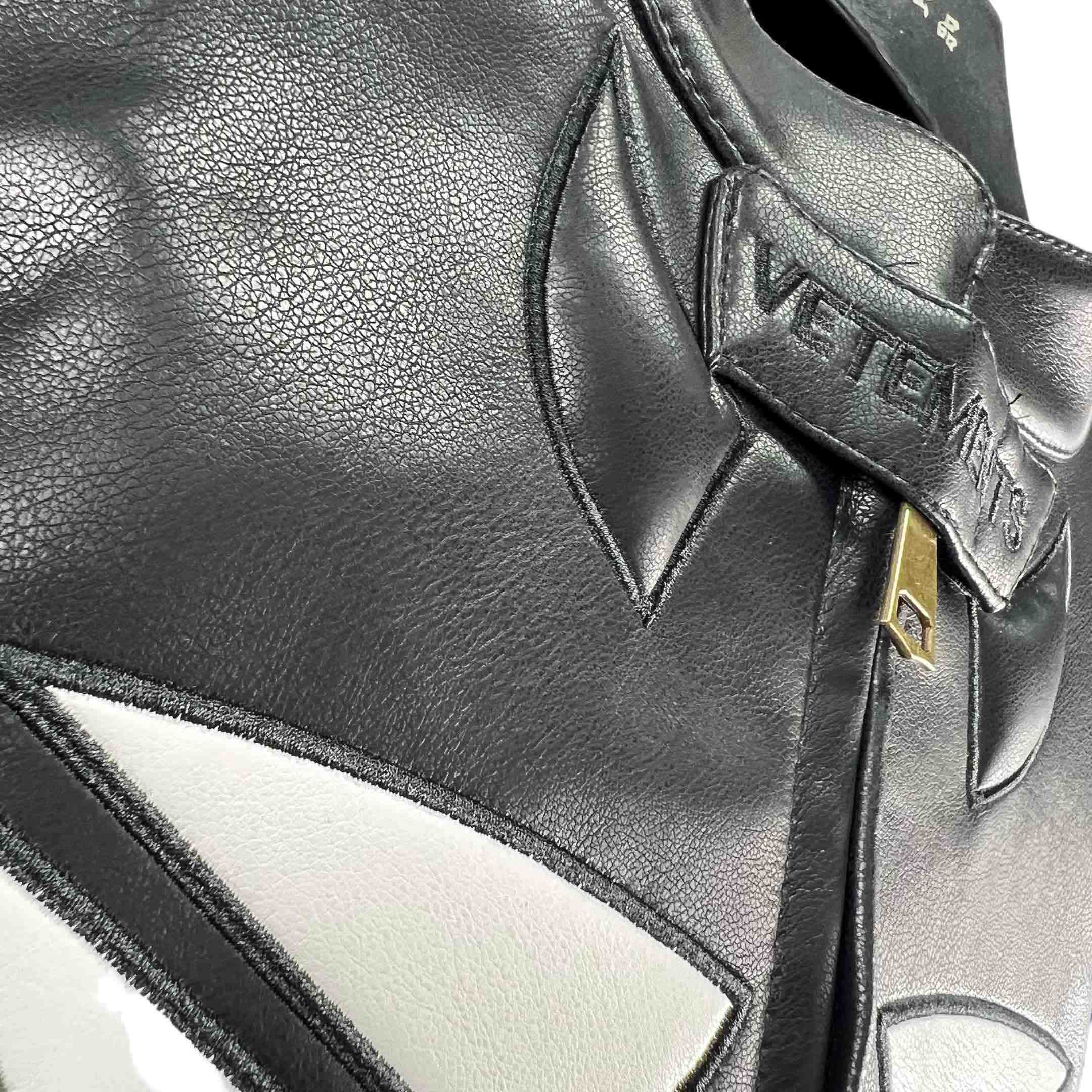 Vetements Tribal Leather Racing Jacket - DopestKickz