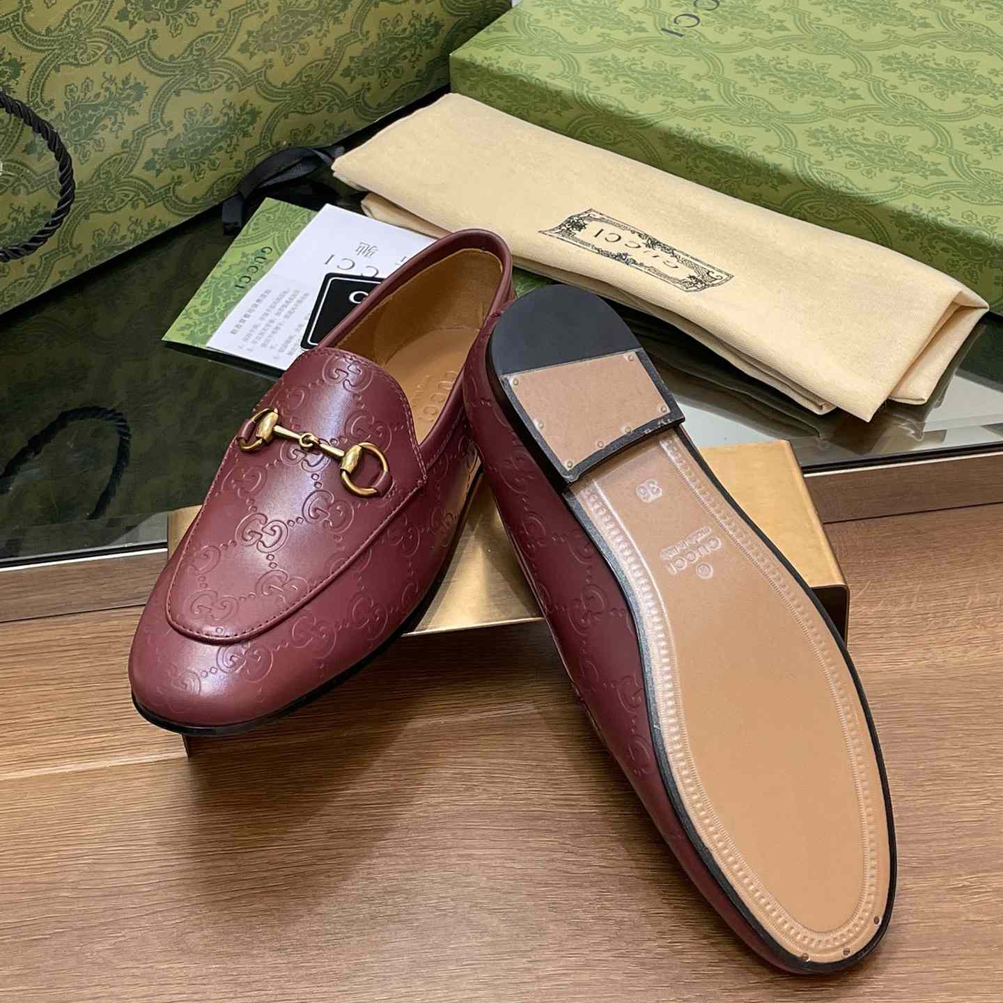 Gucci Women's Gucci Jordaan Loafer - DopestKickz