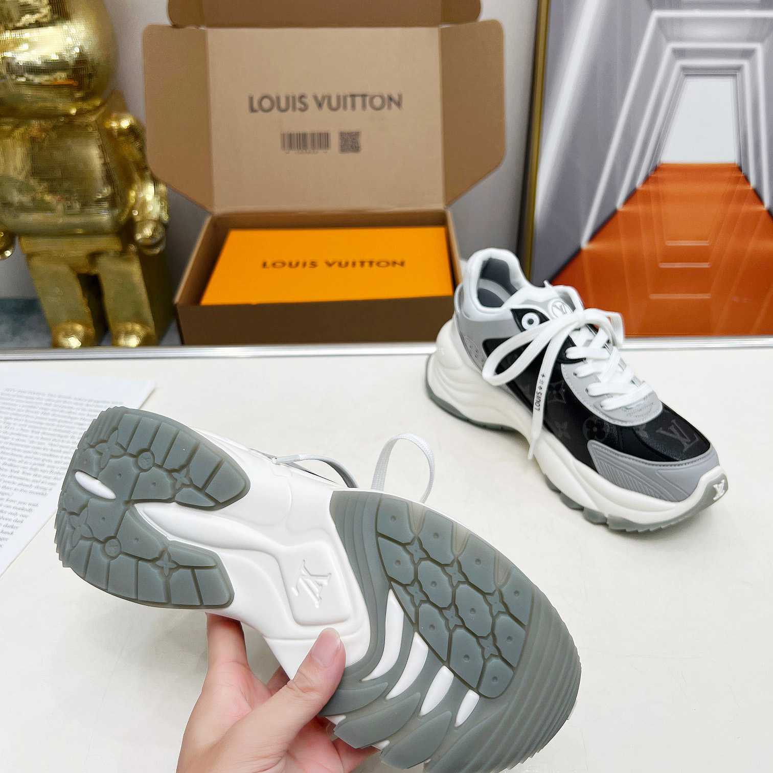 Louis Vuitton Run 55 Sneaker        1AD2MR - DopestKickz