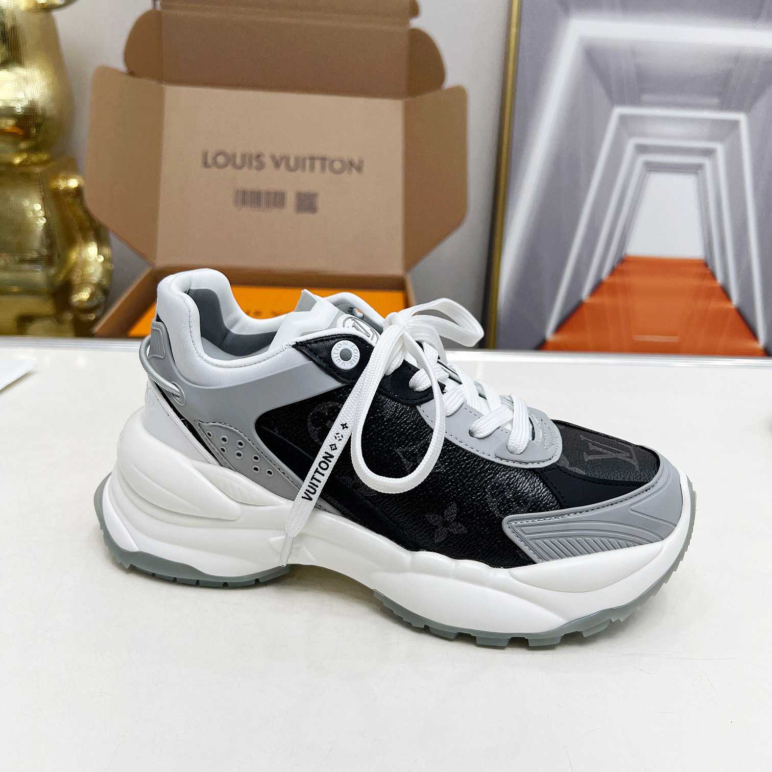 Louis Vuitton Run 55 Sneaker        1AD2MR - DopestKickz