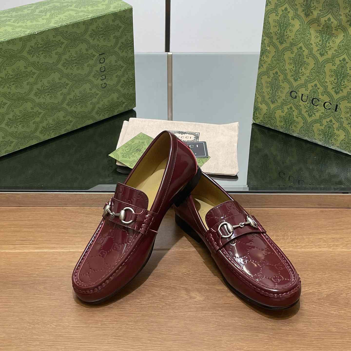 Gucci Men's Loafer With Horsebit - DopestKickz