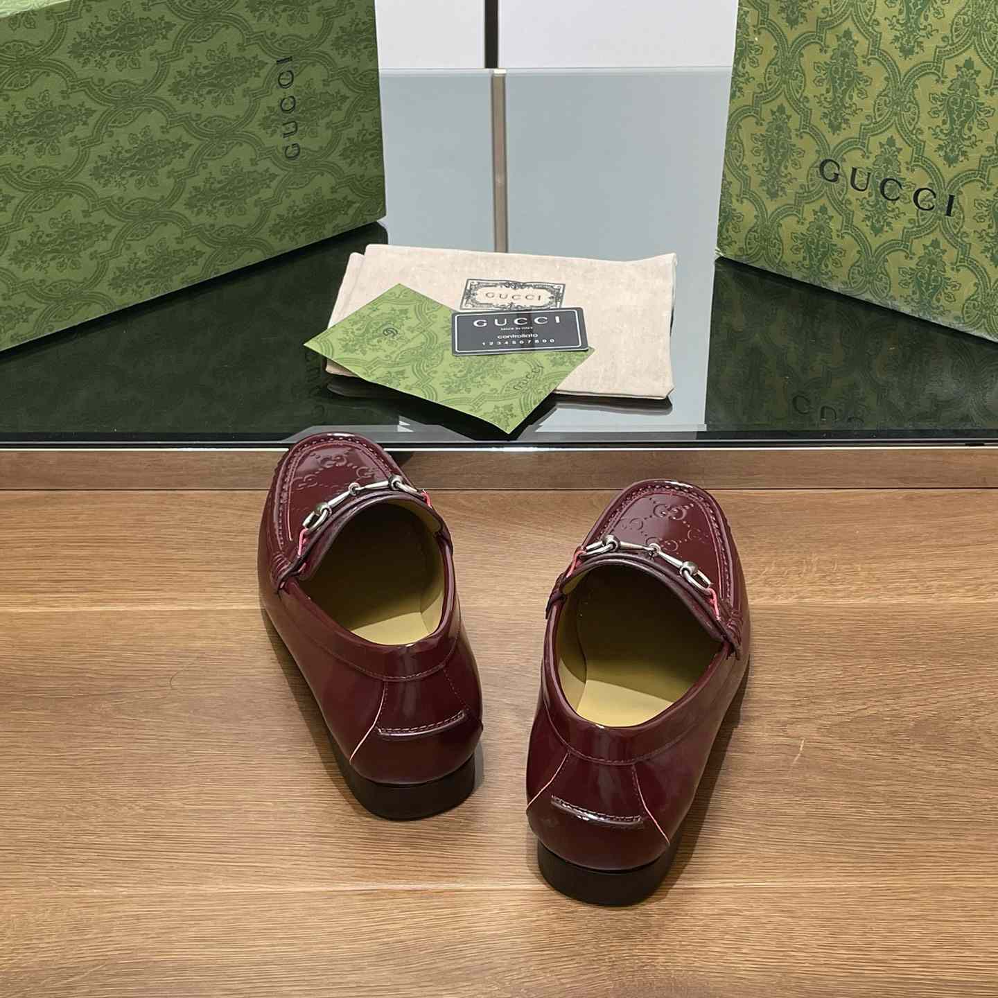 Gucci Men's Loafer With Horsebit - DopestKickz