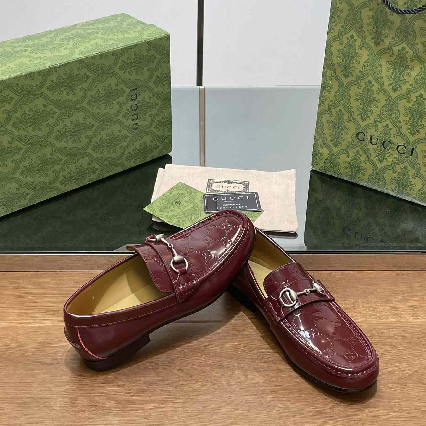 Gucci Men's Loafer With Horsebit - DopestKickz