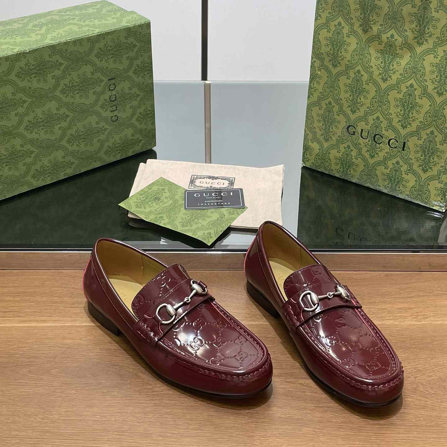 Gucci Men's Loafer With Horsebit - DopestKickz