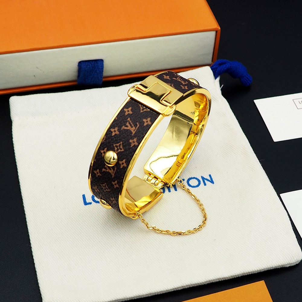 Louis Vuitton LV Signature Bracelet   M1434S - DopestKickz