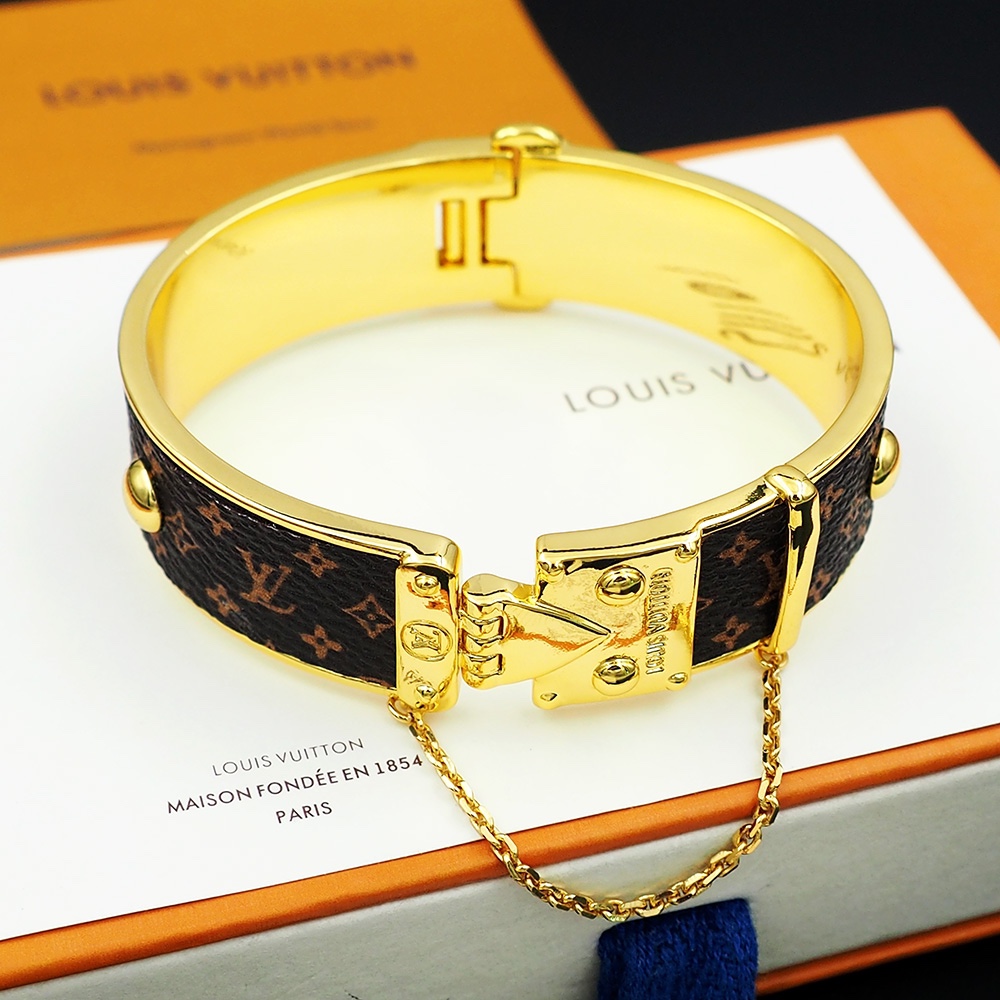 Louis Vuitton LV Signature Bracelet   M1434S - DopestKickz