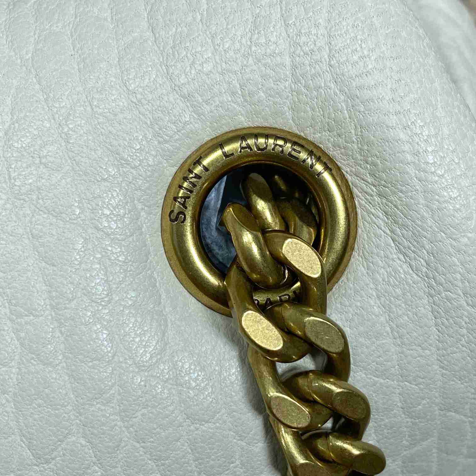 Saint Laurent Calypso Large In Grained Lambskin - DopestKickz