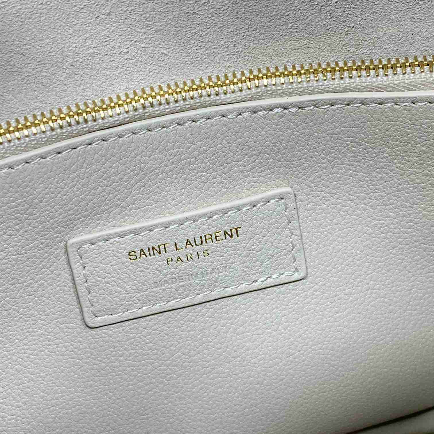 Saint Laurent LE 5 À 7 Supple Small In Grained Leather - DopestKickz