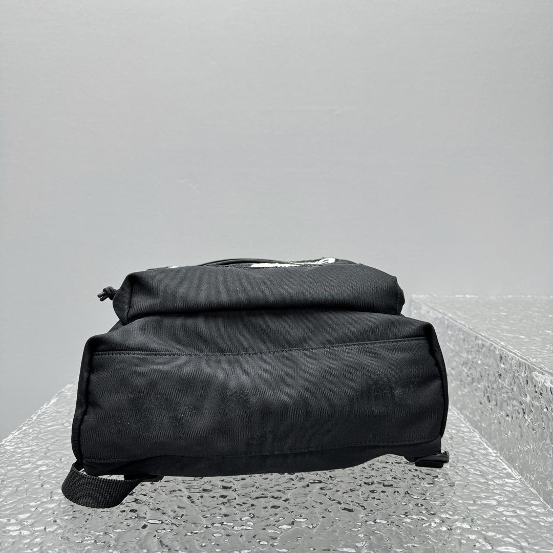 Balenciaga Explorer Patched Backpack   32x9x 47cm - DopestKickz
