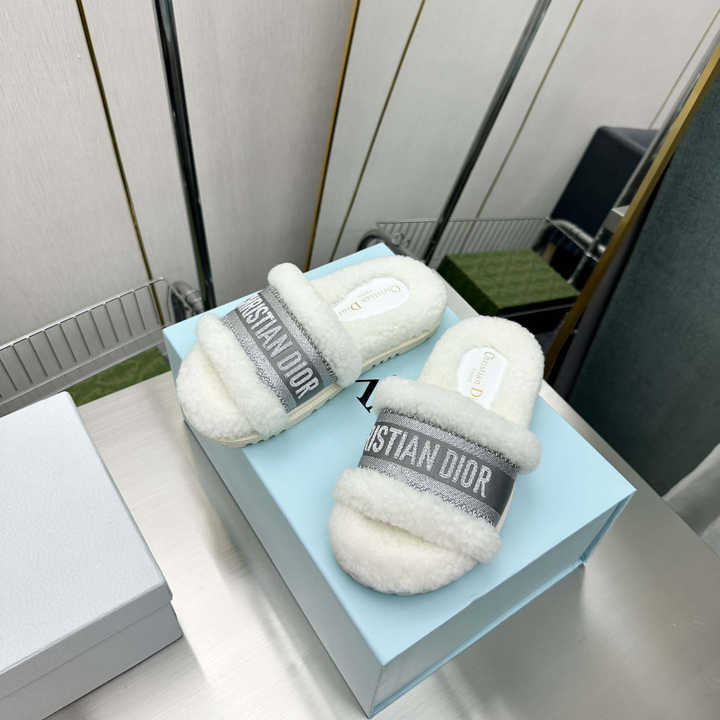 Dior Dway Flip Flops - DopestKickz