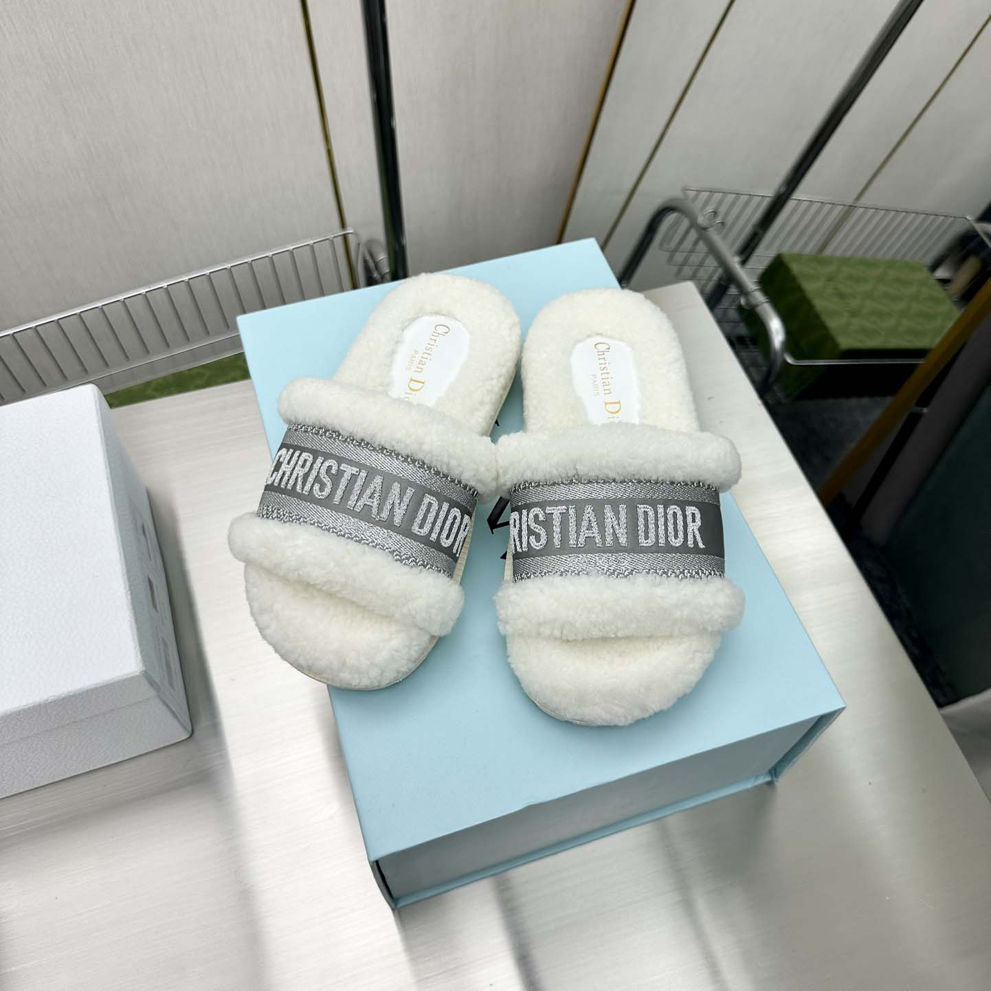 Dior Dway Flip Flops - DopestKickz