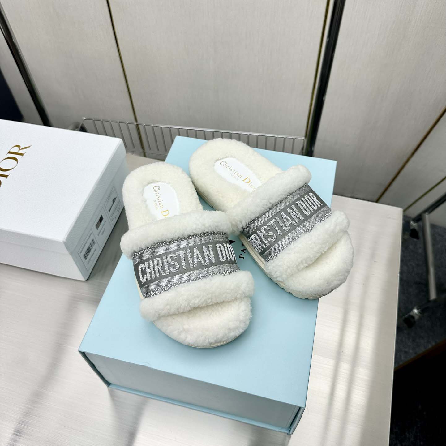 Dior Dway Flip Flops - DopestKickz