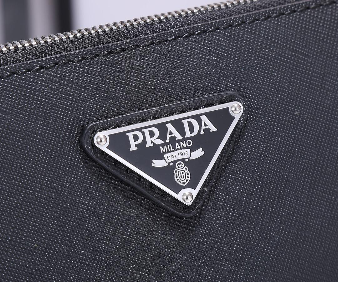 Prada Saffiano Leather Clutch  (26.5*17*5cm) - DopestKickz