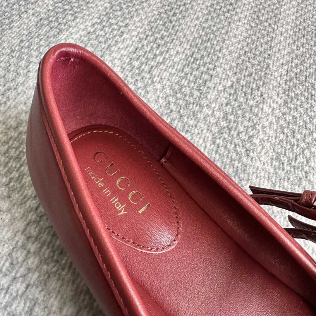 Gucci Women's Gucci Horsebit Ballet Flat - DopestKickz