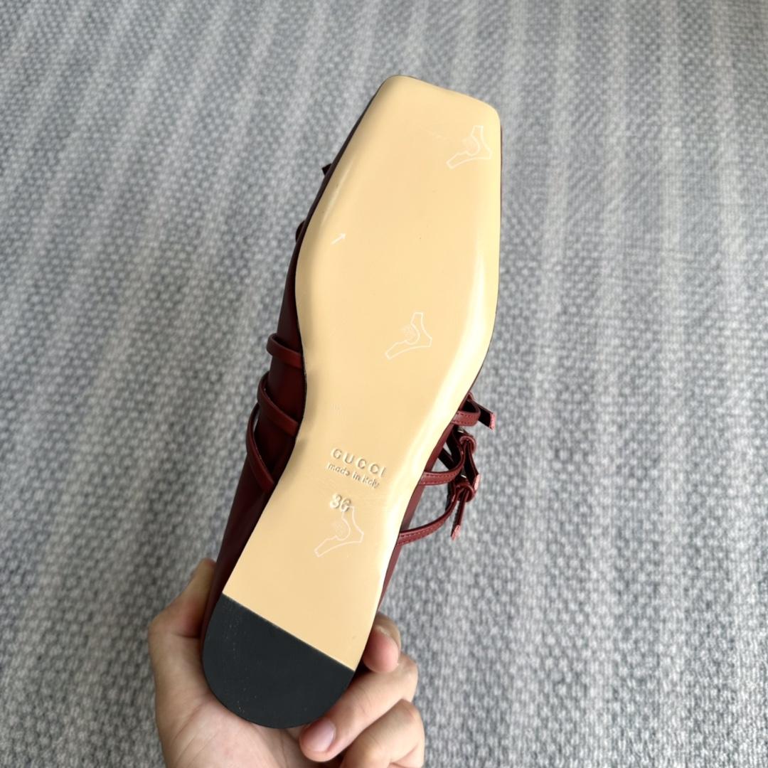 Gucci Women's Gucci Horsebit Ballet Flat - DopestKickz