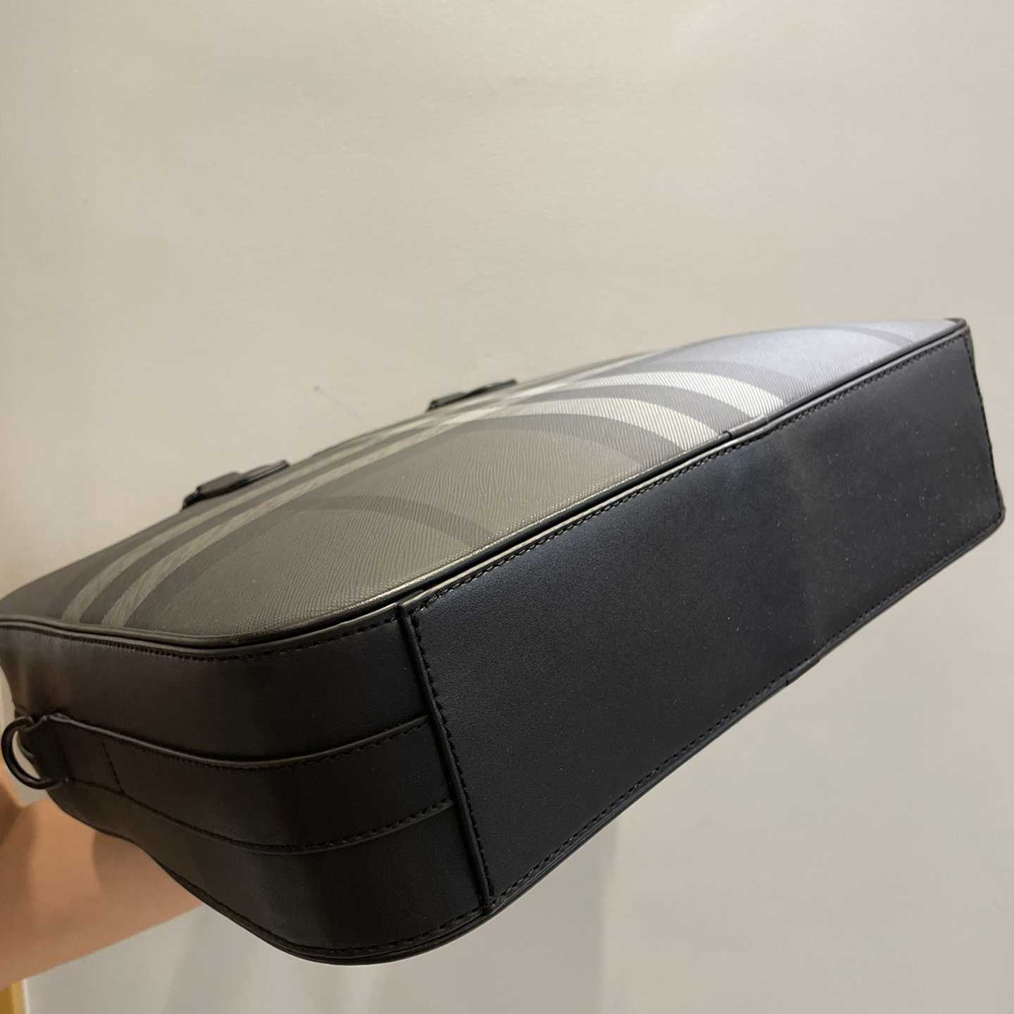 Burberry Ainsworth Checked Zipped Briefcase - DopestKickz