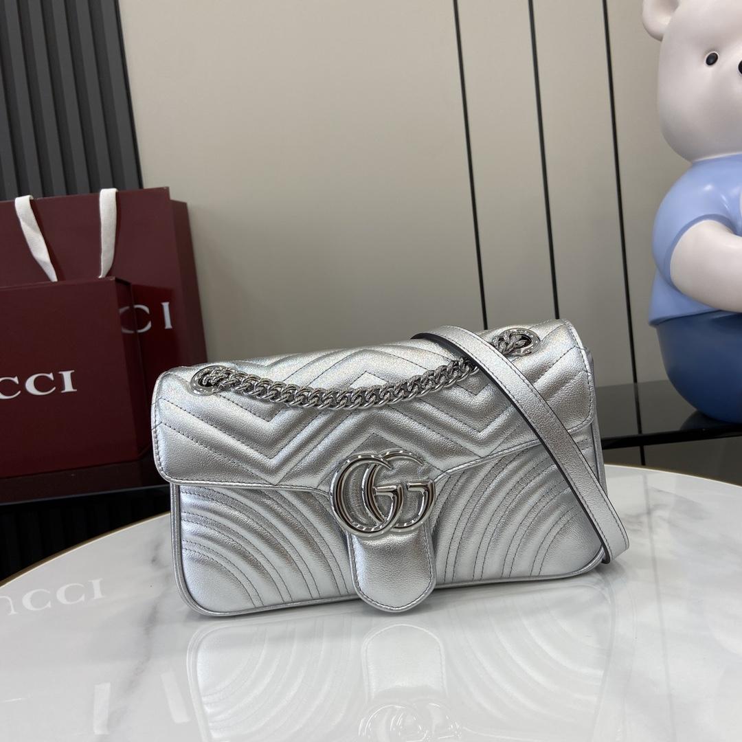 Gucci GG Marmont Small Shoulder Bag - DopestKickz