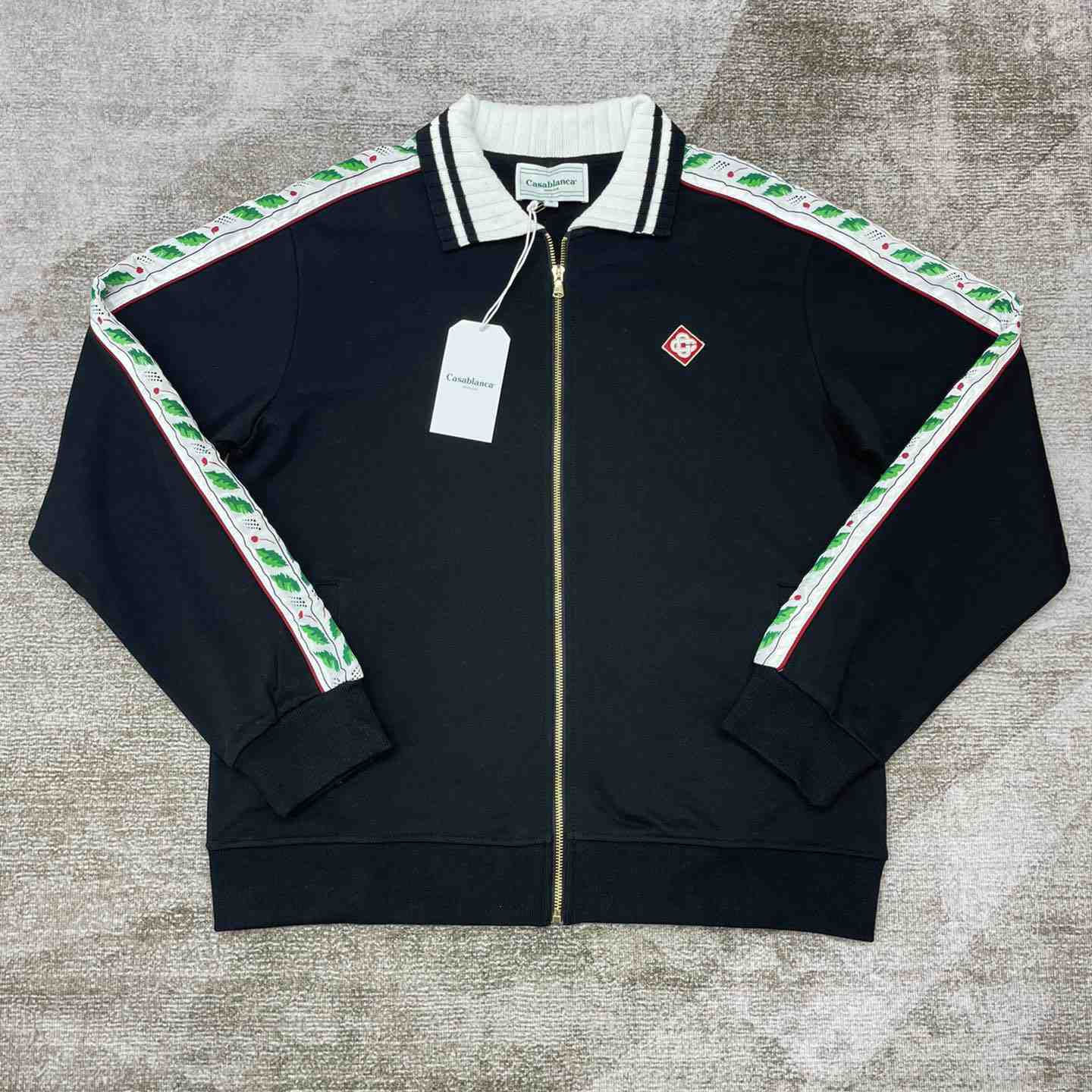 Casablanca Laurel Track Jacket   c853 - DopestKickz