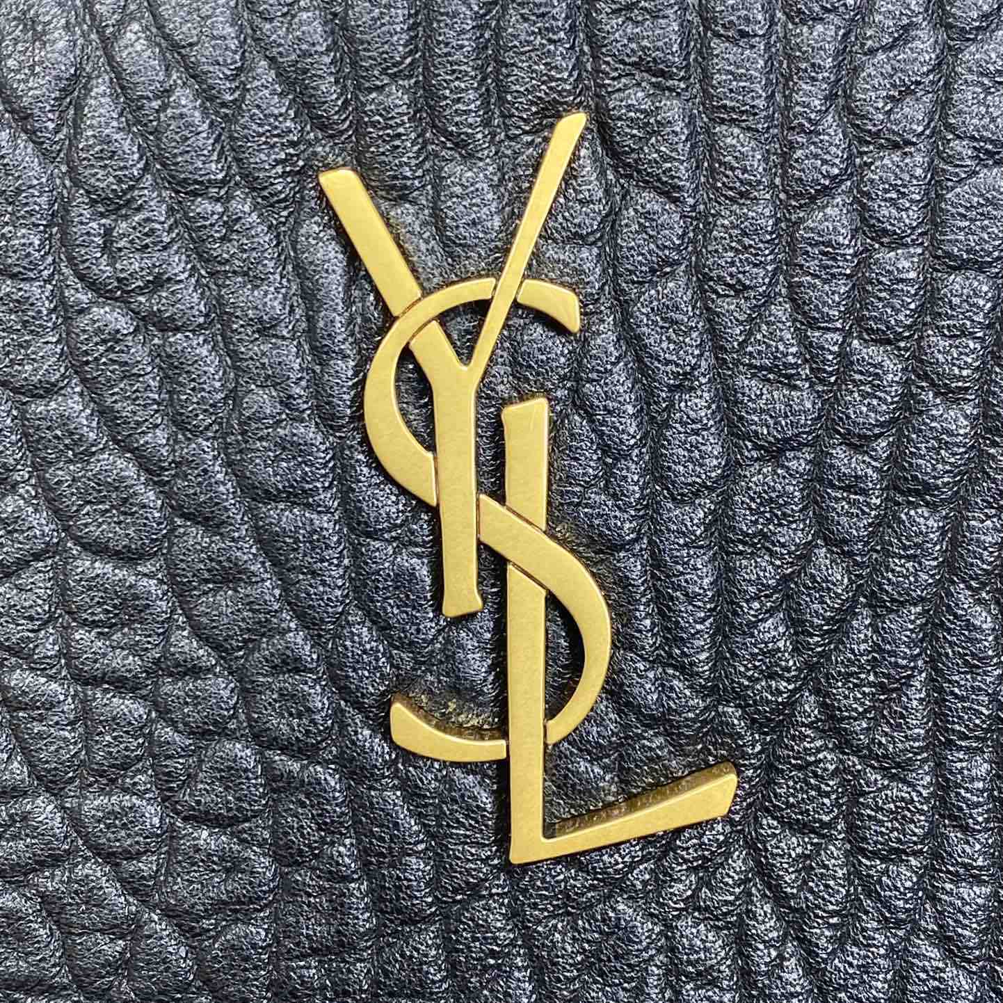 Saint Laurent Cassandre Large Envelope Pouch In Lambskin - DopestKickz