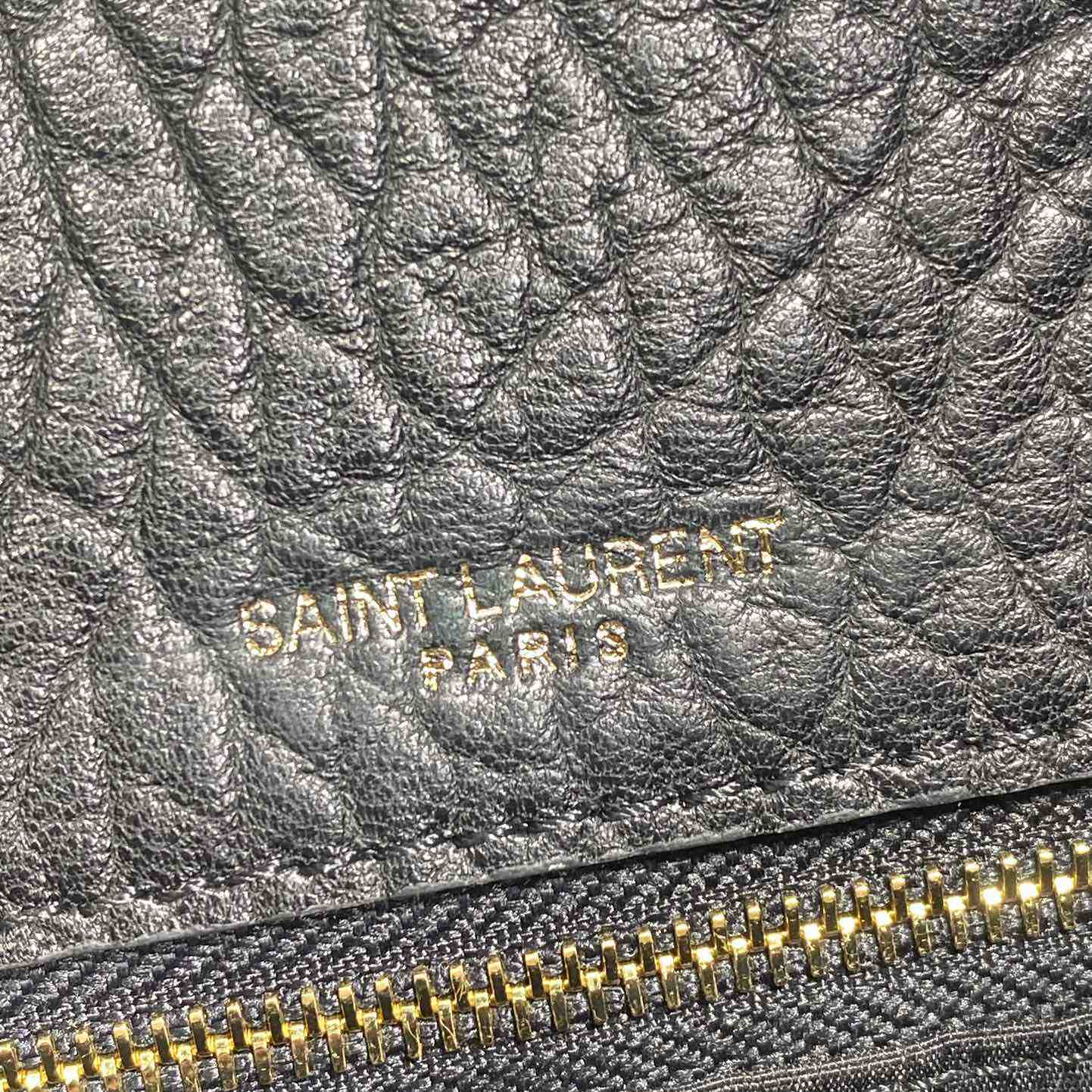 Saint Laurent Cassandre Large Envelope Pouch In Lambskin - DopestKickz