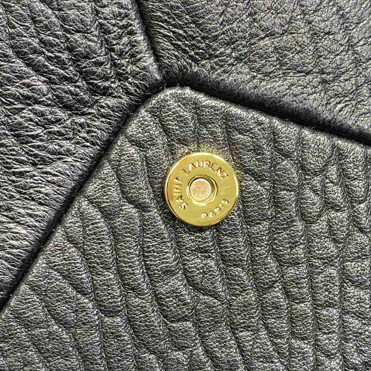 Saint Laurent Cassandre Large Envelope Pouch In Lambskin - DopestKickz